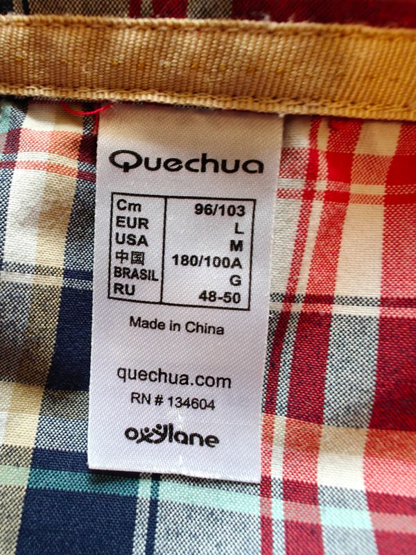 Quechua  -  Men's Outdoor Shirt Short Sleeve 5