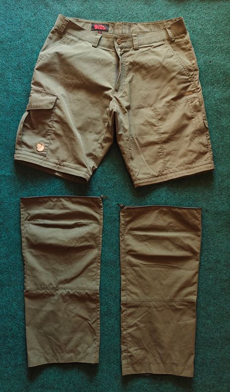 Fjallraven - Men's Trousers G-1000  2-in-1 Dark Olive 3