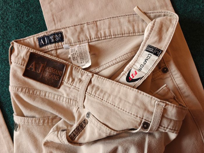 Armani Jeans  -  Men's Pants AJ Beige Cream 5