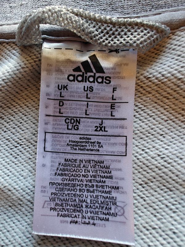 Adidas - Men's Basic 3 Stripes Fleece Track Top 4