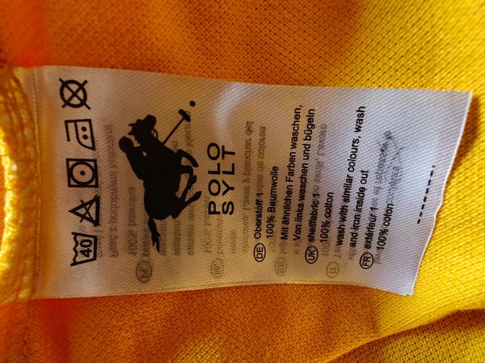Polo Sylt  -  Men's Polo Short Sleeve Citrus 3