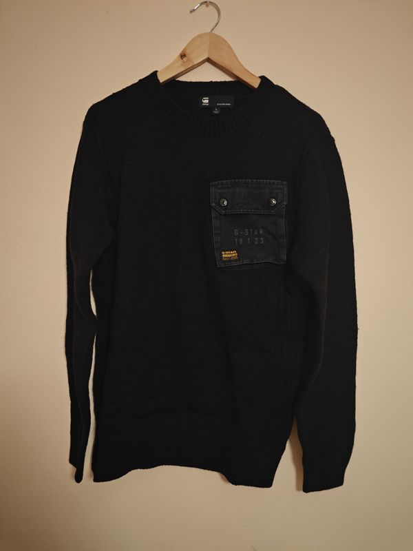 G-Star Raw  -  Army Pocket Ribbed Knit Sweater 5