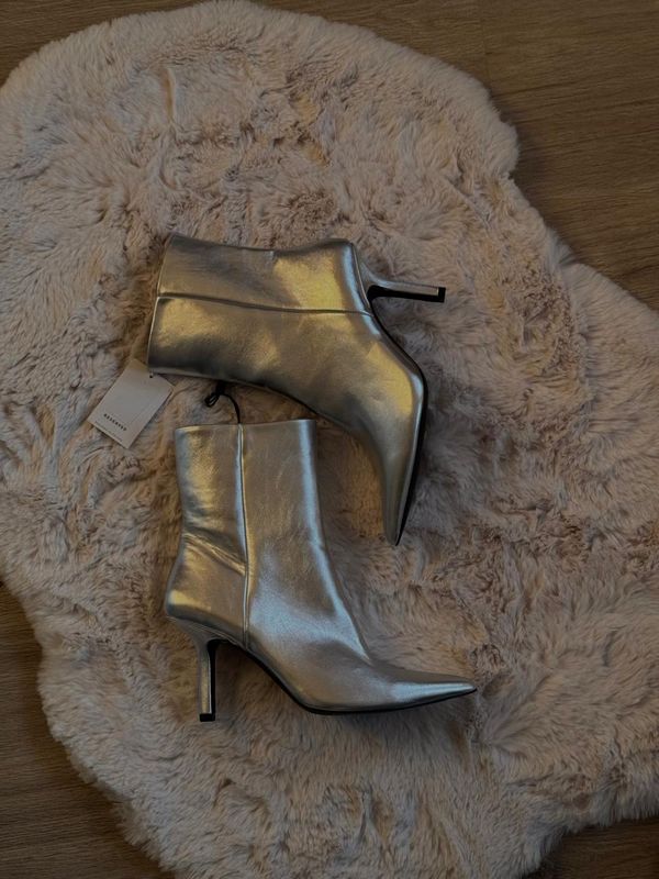 RESERVED - Silver High Boots 1