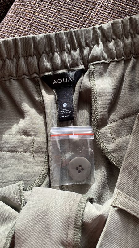 Aqua Cargo Pleated Pants 3