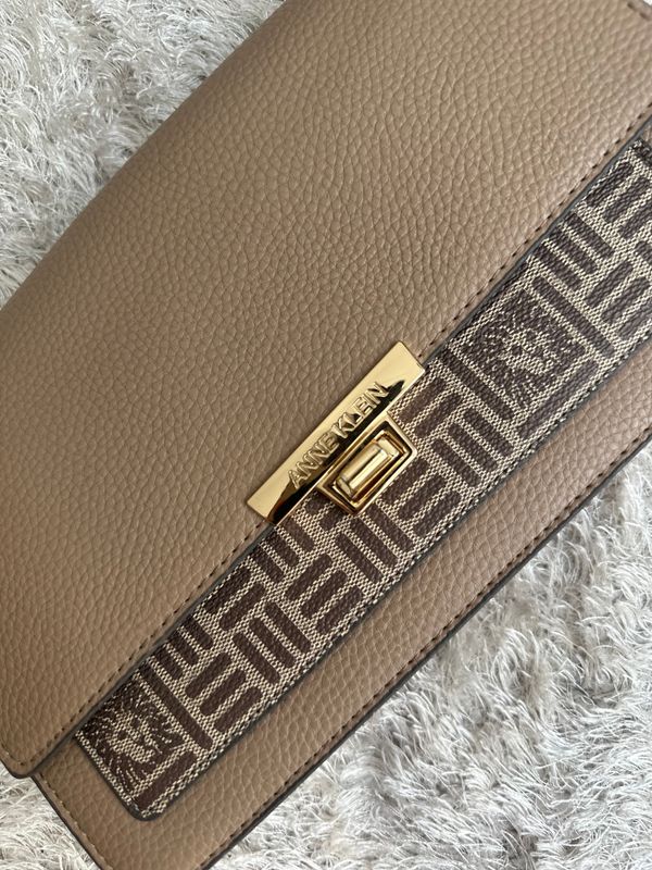 Anne Klein Beige Bag  4