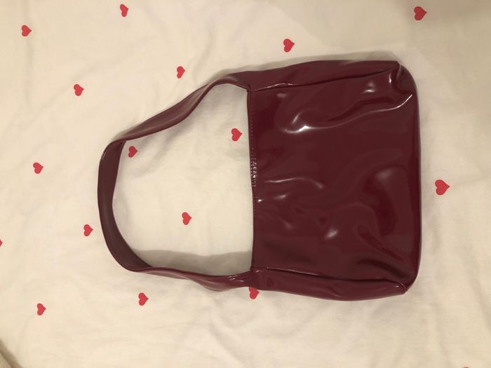 BURGUNDY BAG 1