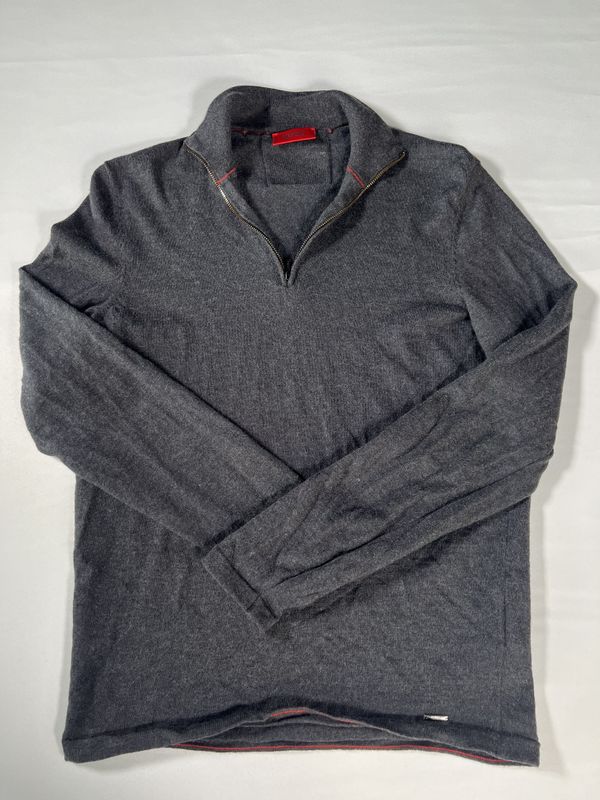 HUGO Half Zip Sweatshirt 90 1