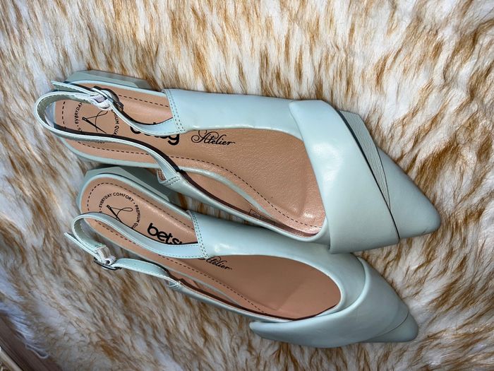 Betsy Ballerina – Elegancë dhe rehati në ngjyrë jeshile pastel 3