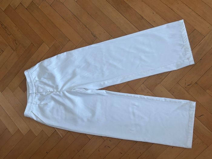 White tailored pants / pantallona te bardhe 1