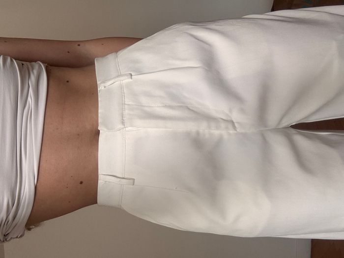 White tailored pants / pantallona te bardhe 4