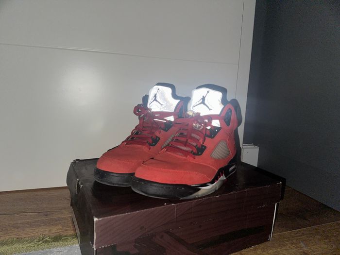 Jordan 5 Retro Raging Bull Red (2021) 4