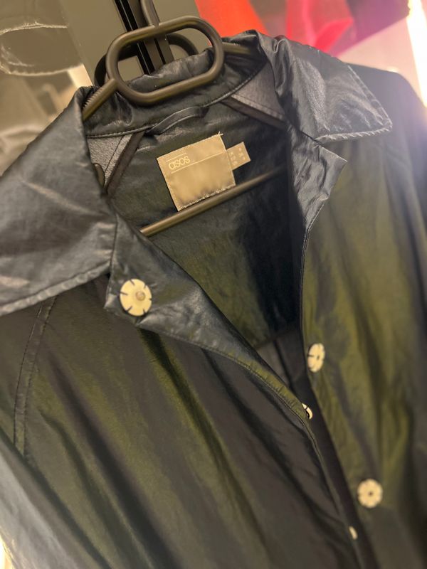 Dark Blue Lightweight Trench Coat 2