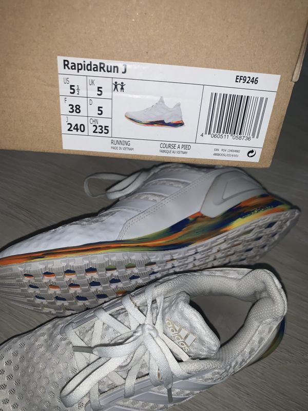 Patike per femra-Adidas Rapida Run J Cloudfoam 4