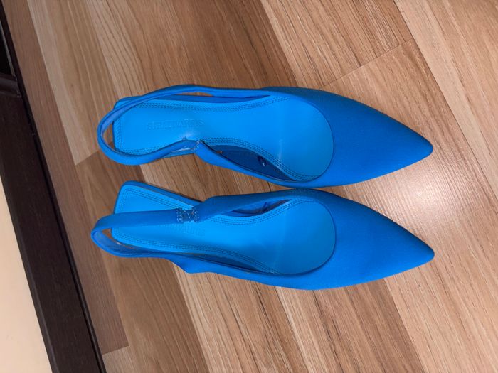 Blue summer heels 2