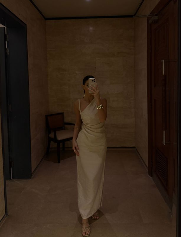 Linen summer Dress 2