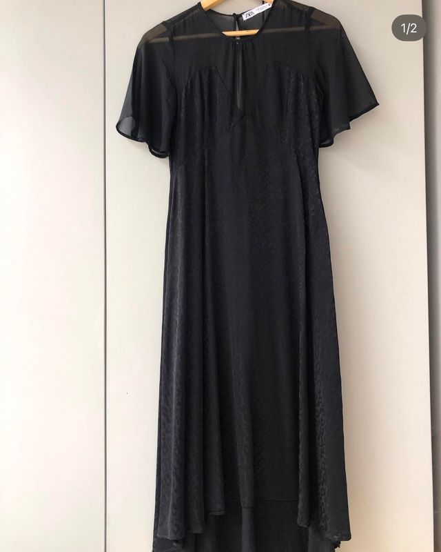 Satin Zara dress 1