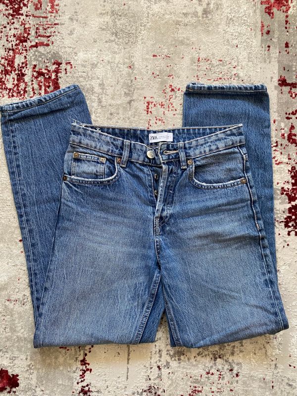 straight leg jeans Zara 5