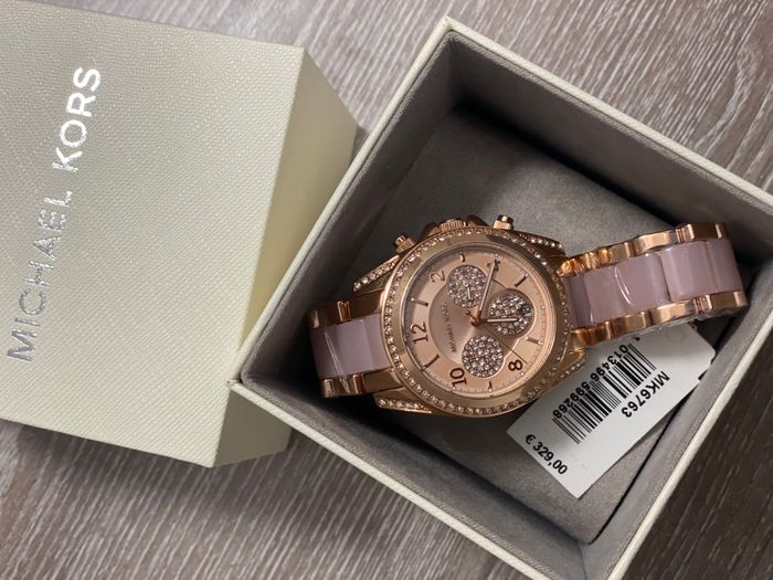 Michael Kors Rose Gold Chronograph Watch 1