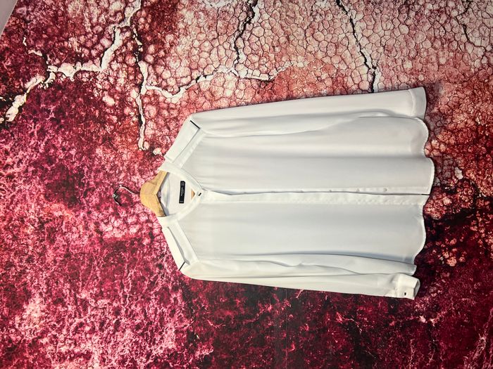 Mango White Shirt 1