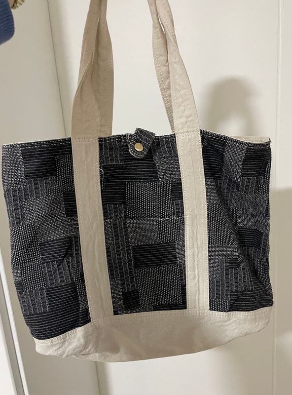 Reversible denim tote bag  1