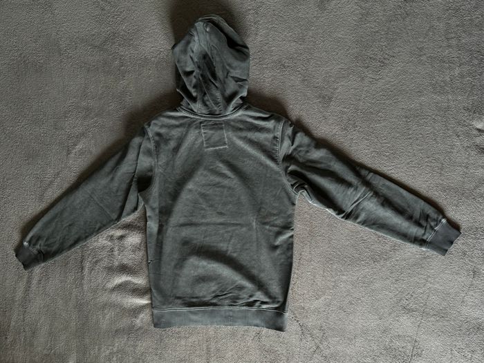Spykar grey slim fit printed hooded sweatshirt 2