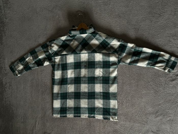 LC Waikiki green and white plaid flannel 2