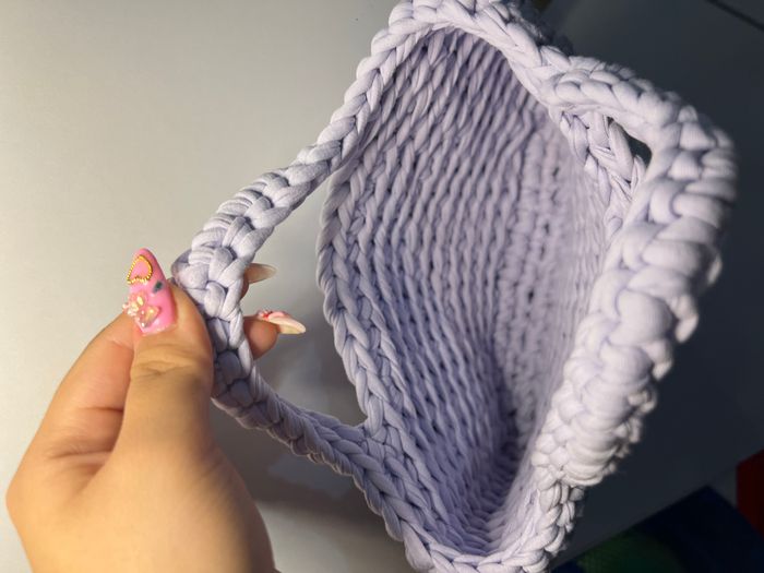 crochet hand bag 2