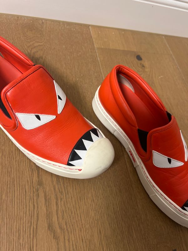 Atlete slip on shoes Fendi 4