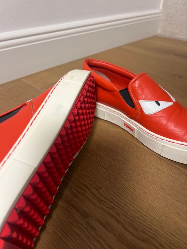 Atlete slip on shoes Fendi 3