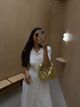 Gold handbag 1