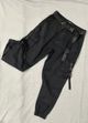 Black Cargo Streetwear Pants – Side Pockets 1