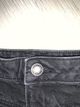 Washed Effect Black Skirt  3
