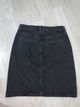 Washed Effect Black Skirt  2