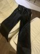 Vintage Y2K Faux Leather Flare Pants 1