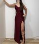 Labelnue red sparkle dress 1