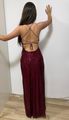 Labelnue red sparkle dress 3