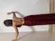 Labelnue red sparkle dress 2