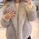 Faux Fur Jacket ZW Collection - Zara 2
