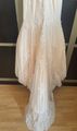 Elegant Lace Mermaid Wedding Dress- Lace, Nude & off white, Like New. Designed  by Tabja 3