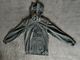 Spykar grey slim fit printed hooded sweatshirt 1