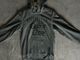 Spykar grey slim fit printed hooded sweatshirt 3