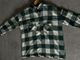 LC Waikiki green and white plaid flannel 1